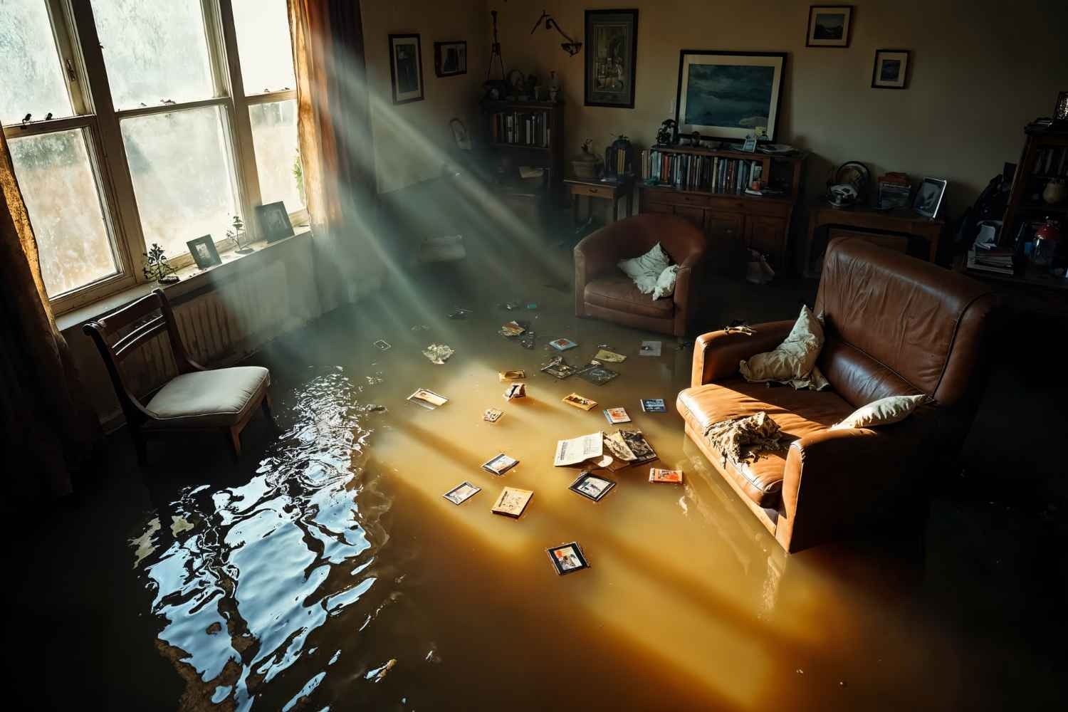 Flooded Basement in Columbia Falls