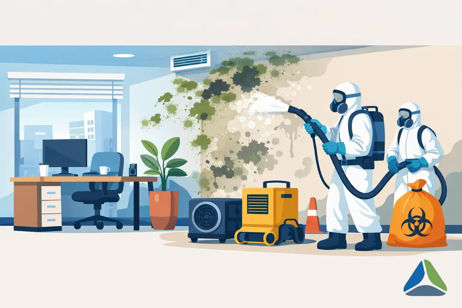 Office Mold Remediation for a Safer Workplace